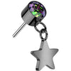 Titanium Top Star dangle Zirconia Push-In