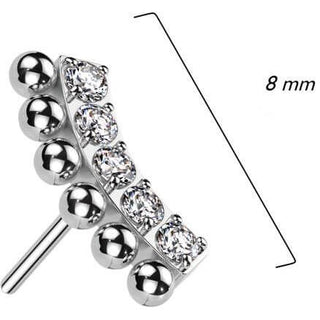 Titanium Top top balls zirconias Push-In
