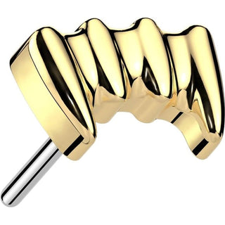 Titanium Top top vampire fangs Push-In