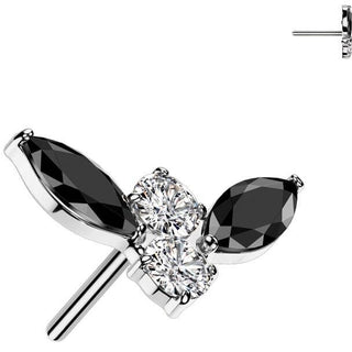 Titanium Top top bat zirconia Push-In