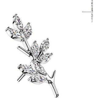 Titanium Top top vine leaves Push-In