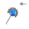 Titanium Top top zirconia or opal with beaded balls Push-In