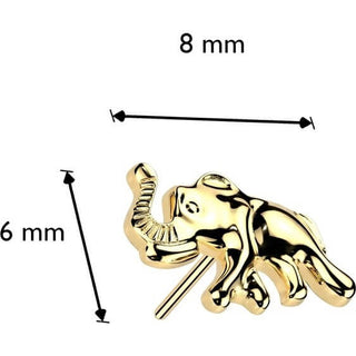 Titanium Top top elephant Push-In