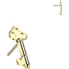 Titanium top key Push-In
