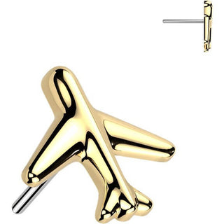 Titanium top airplane Push-In