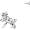 Titanium top dog zirconia Push-In