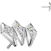 Titanium top spear zirconia Push-In
