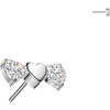 Titanium Top top hearts zirconia Push-In