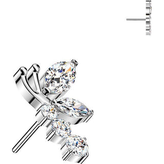 Titanium top zirconia dragonfly Push-In