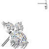 Titanium top zirconia owl Push-In