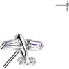 Titanium Top top zirconia airplane Push-In