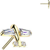 Titanium Top top zirconia airplane Push-In