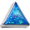 Titanium Top top triangle bezel setting opal Push-In