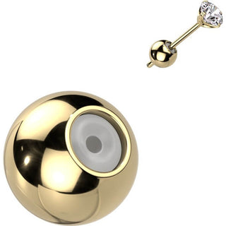 Titanium Top earring clasp