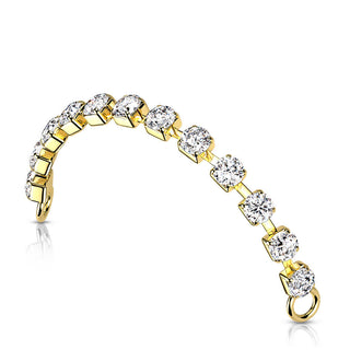 Nose Stud Piercing Zirconia