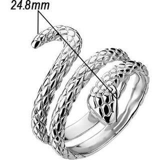 Finger Ring wrap around snake