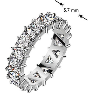 Finger Ring triangles zirconia