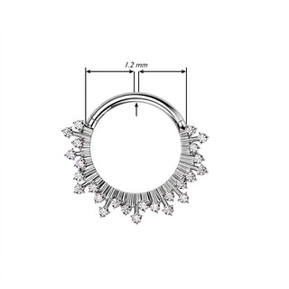 Ring Fan Zirconia Clicker