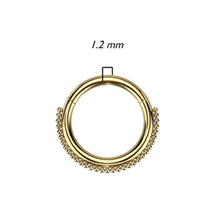 Ring Beaded Ball Line Clicker