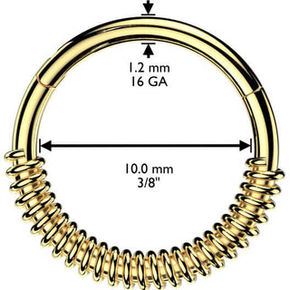 Ring Spring Coil Segment