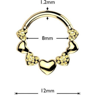 Ring hearts Segment