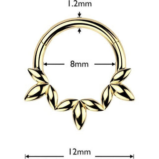 Ring olive leaf Segment