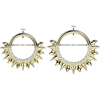 Ring spikes Segment