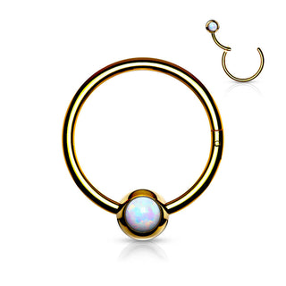 Ring Kugel Opal Clicker