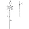 Belly Button Piercing bow zirconia