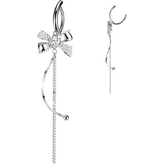 Belly Button Piercing bow zirconia