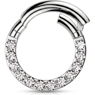 Titanium Ring zirconia Clicker
