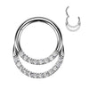 Titanium Ring Zirconia Clicker