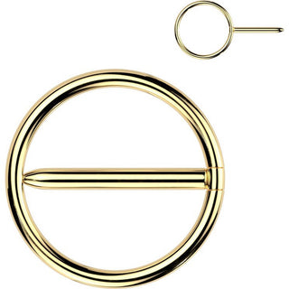 Titanium Nipple Piercing swinging Clicker