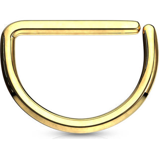 Ring D-Ring Titan PVD Biegbar
