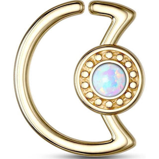 Ring Mond Opal Biegbar