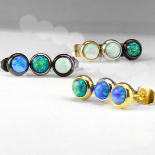 Opal Rund Gold