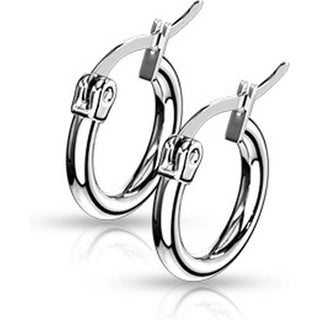 Hoop Earring 316L Round Hoop Earrings 1 Pair