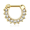 Septum Piercing Clicker Zirconia Clicker