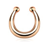 Fake Nasenpiercing Septum Biegbar