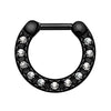 Septum Piercing Clicker Zirkonia Clicker