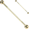 Titanium Industrial Barbell zirconias