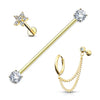 Value Pack Set Labret Barbell Industrial, 3  pieces