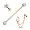 Value Pack Set Labret Barbell Industrial, 3  pieces