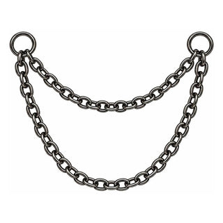 Titanium Attachment Double Cable Chain