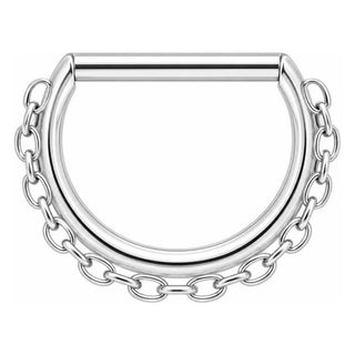 Titanium Ring Chain Clicker