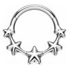 Titanium Ring 5 Stars Clicker