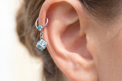 Helix Ring Silber